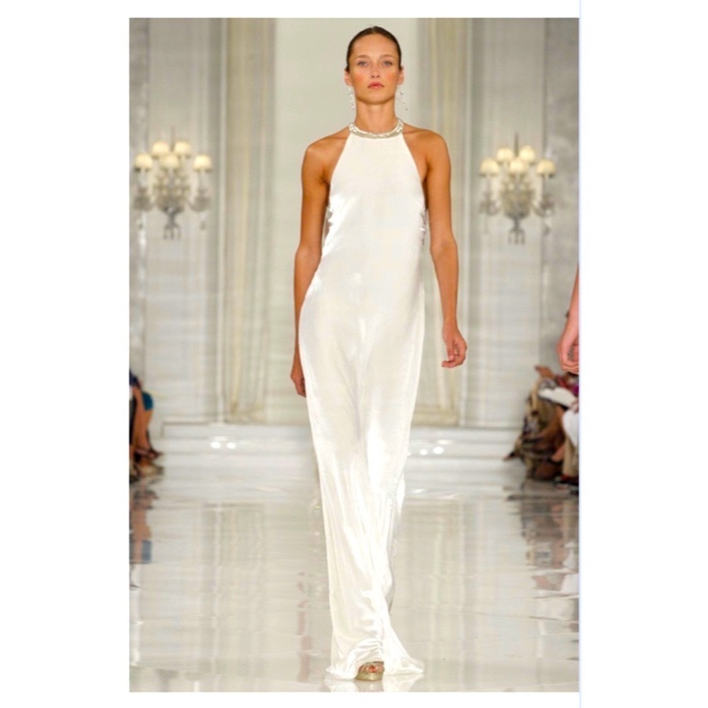 Rare Vintage Ralph Lauren Collection Gown